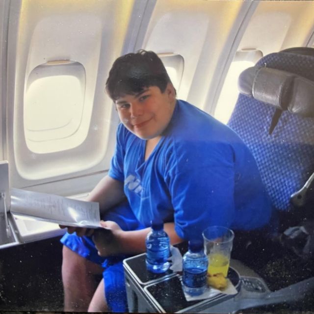 First Class to Hawaii with dad